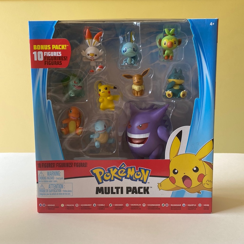 Nintendo Pokemon Battle Figures 10 Multi Pack